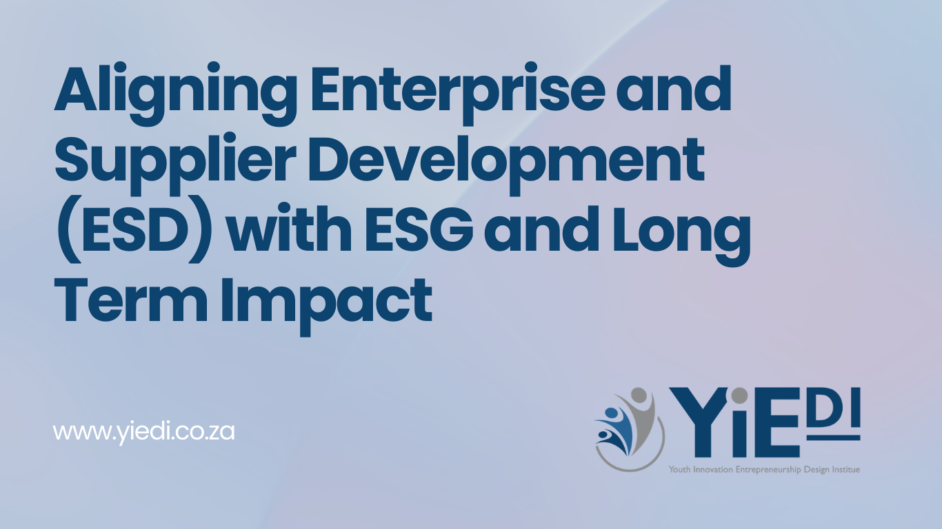 ESD alignment with ESG impact