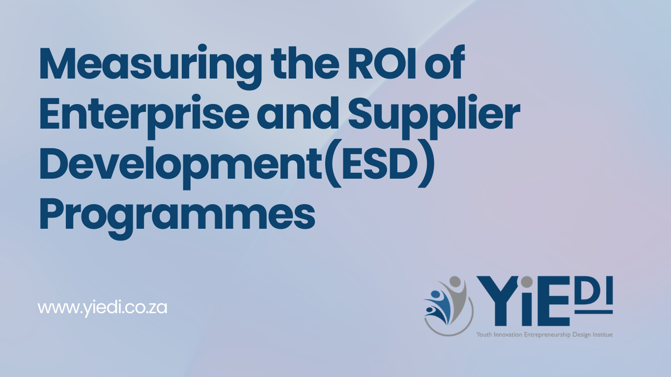 Measuring ESD program ROI